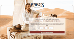 Desktop Screenshot of mehariscigars.com